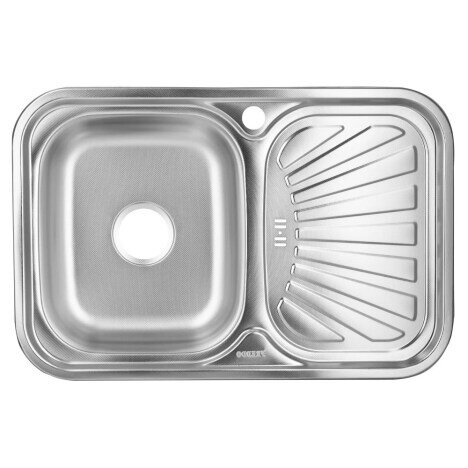 Chiuveta Freddo ERT-SN 9030S, Pentru blat 77X48X53cm, Stanga, Anticalcar, Inox